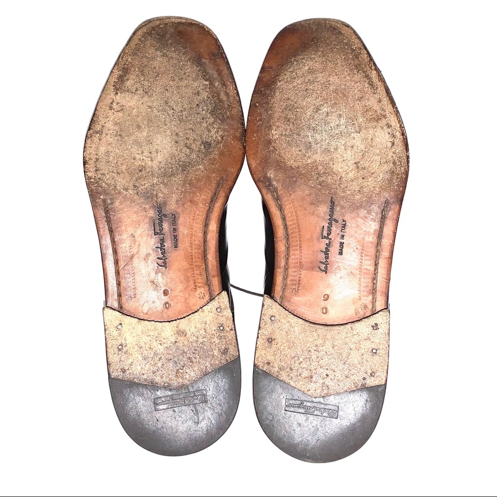SALVATORE FERRAGAMO Luxury Cap Toe Oxfords - Picture 13 of 13